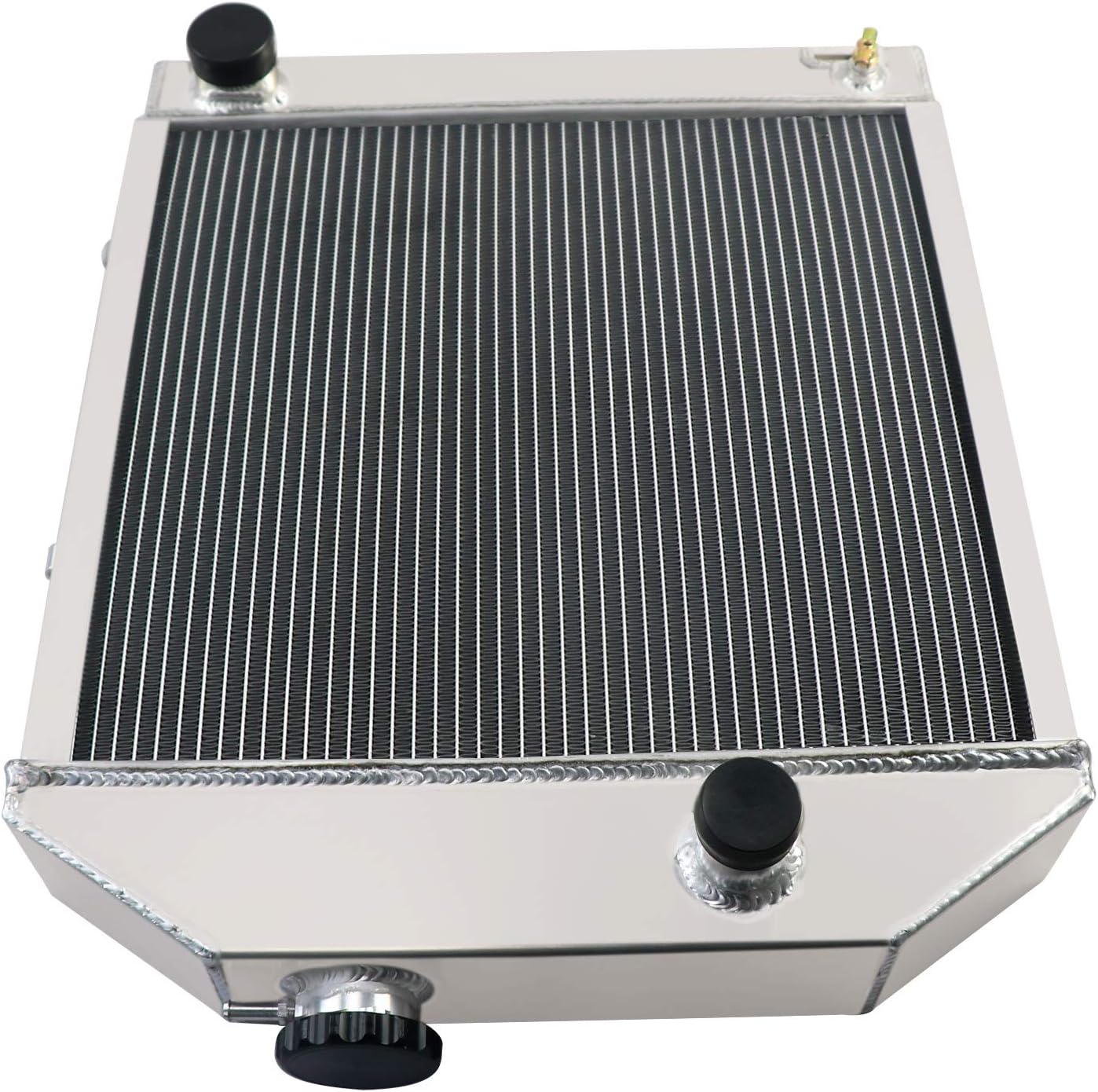 ALLOYWORKS Nuevo radiador de tractor C7NN8005H Holland, 3 filas todo radiador de aluminio para Ford New Holland Tractor 2100 2300 3100 3400 3600