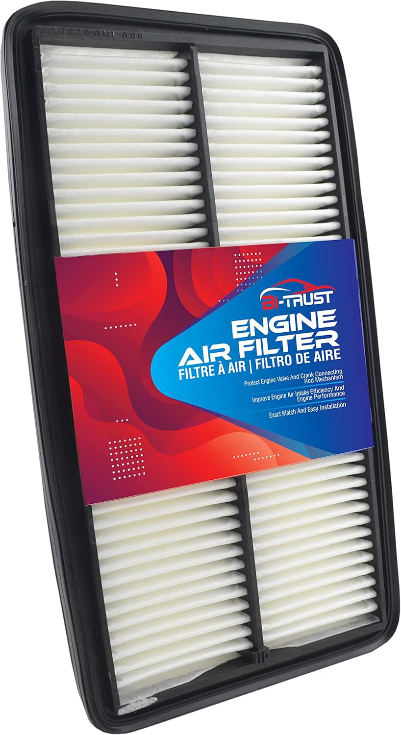 Filtro de aire de cabina de motor, repuesto para Honda Odyssey V6 3.5L 2005-2010, Acura Mdx V6 3.7L 2007-2009, paquete de 2