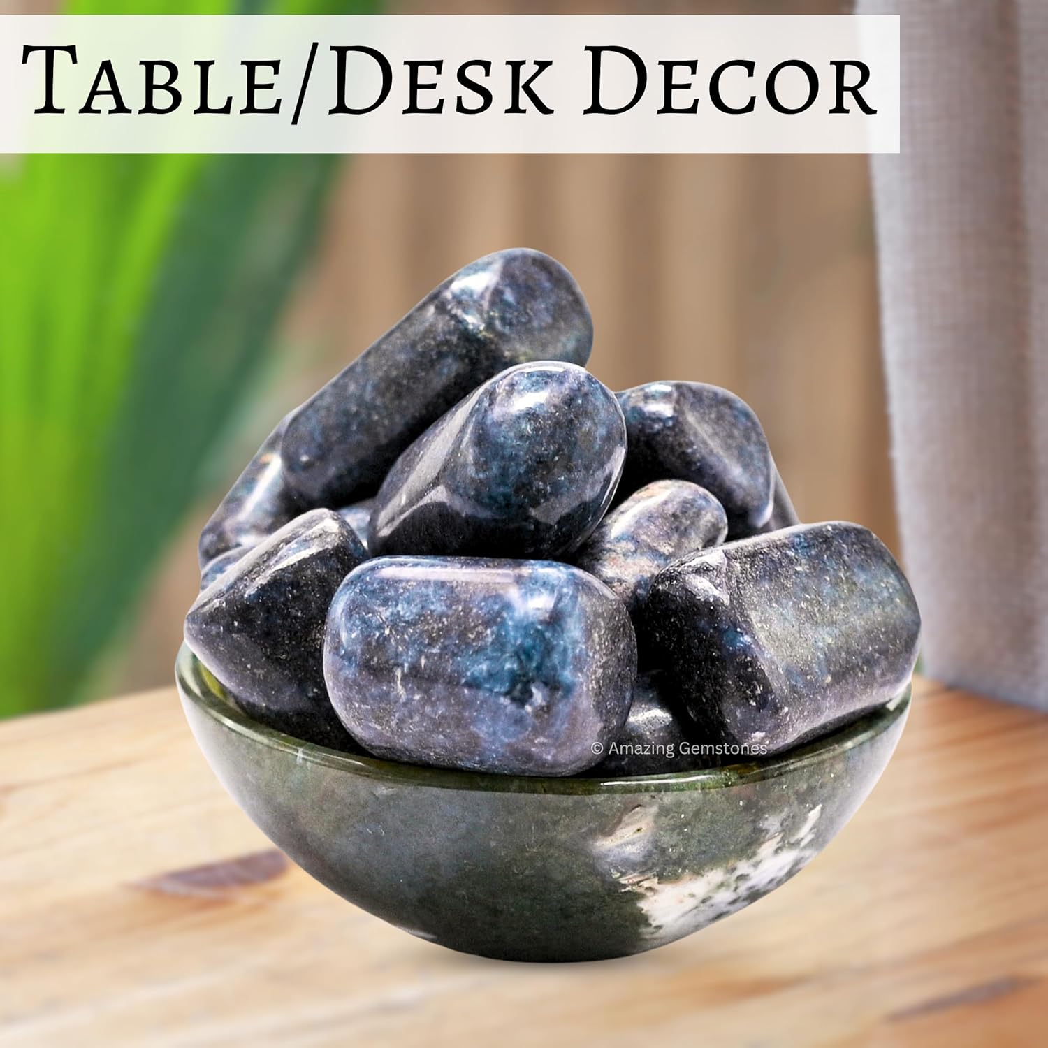 Piedras pulidas de cristal de cianita de rubí de 1 onza, piedras preciosas naturales para curación, cristales de bricolaje para protección