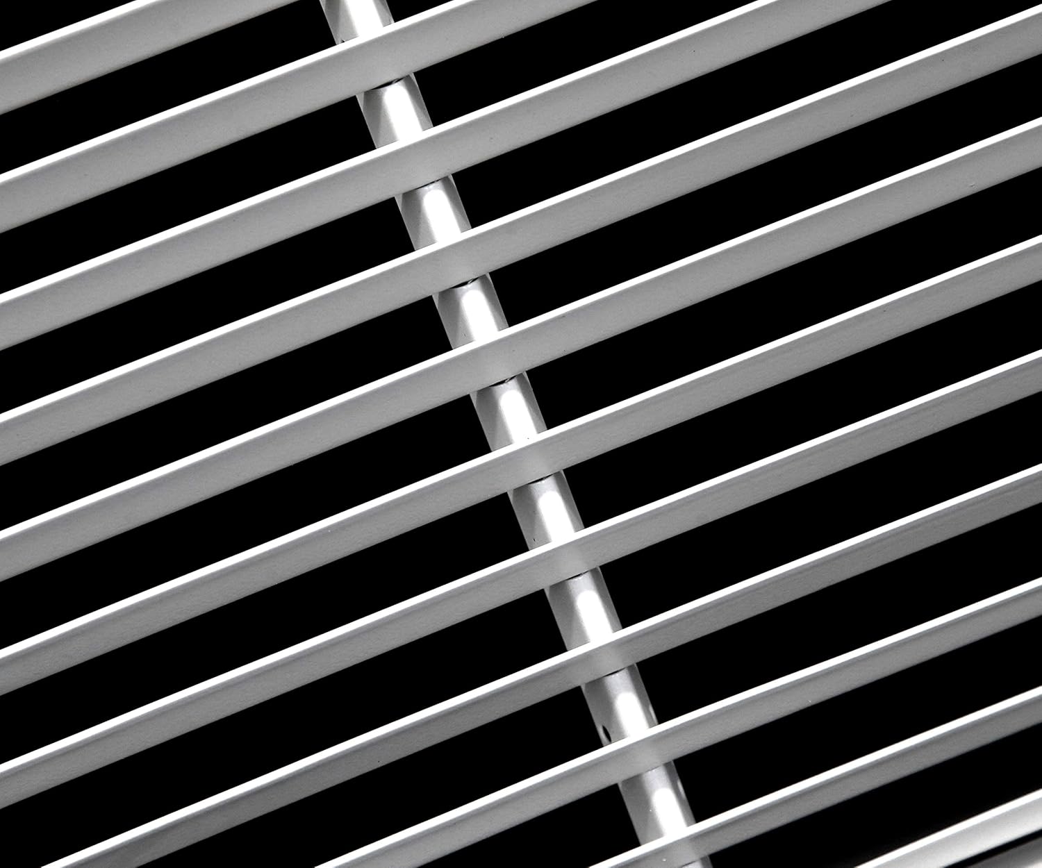 HVAC Premium Rejilla de retorno de barra fija de 14 x 10 pulgadas – Estructura de acero – Aspecto elegante y acabado resistente dimensiones