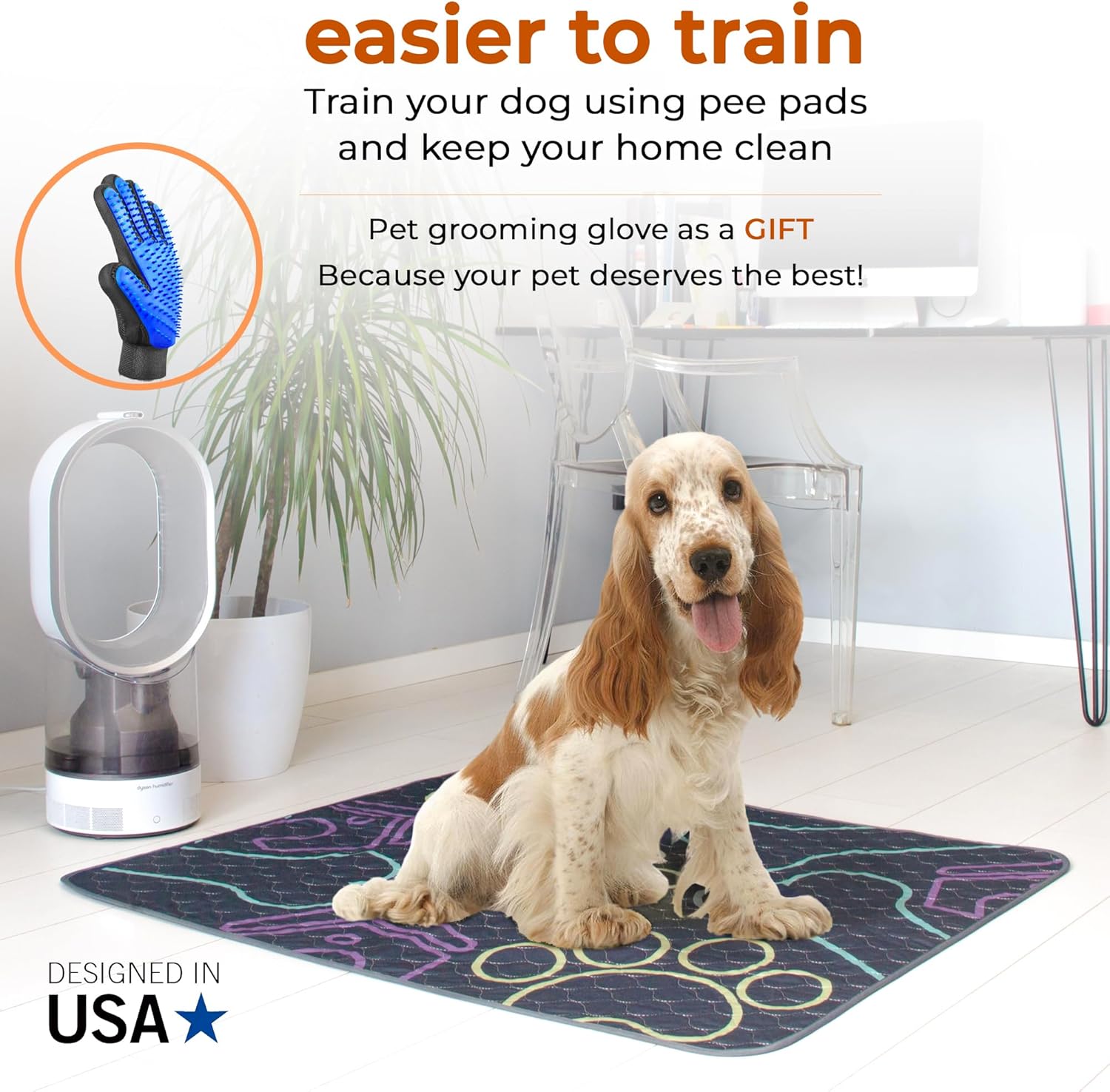 Almohadillas lavables para orina para perros, paquete de 2 unidades + regalo, almohadillas reutilizables para cachorros, impermeables, alfombra de