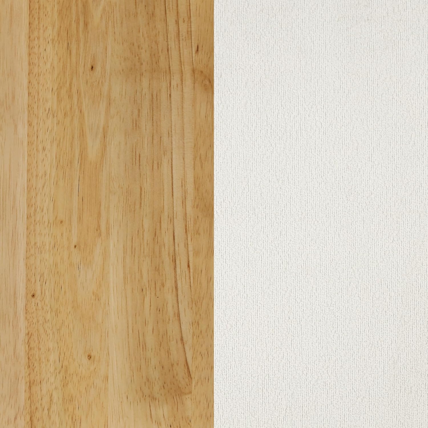 Nathan James Jayden – Silla escandinava decorativa, silla de dormitorio tapizada de lino con marco de madera maciza y asiento acolchado de felpa,