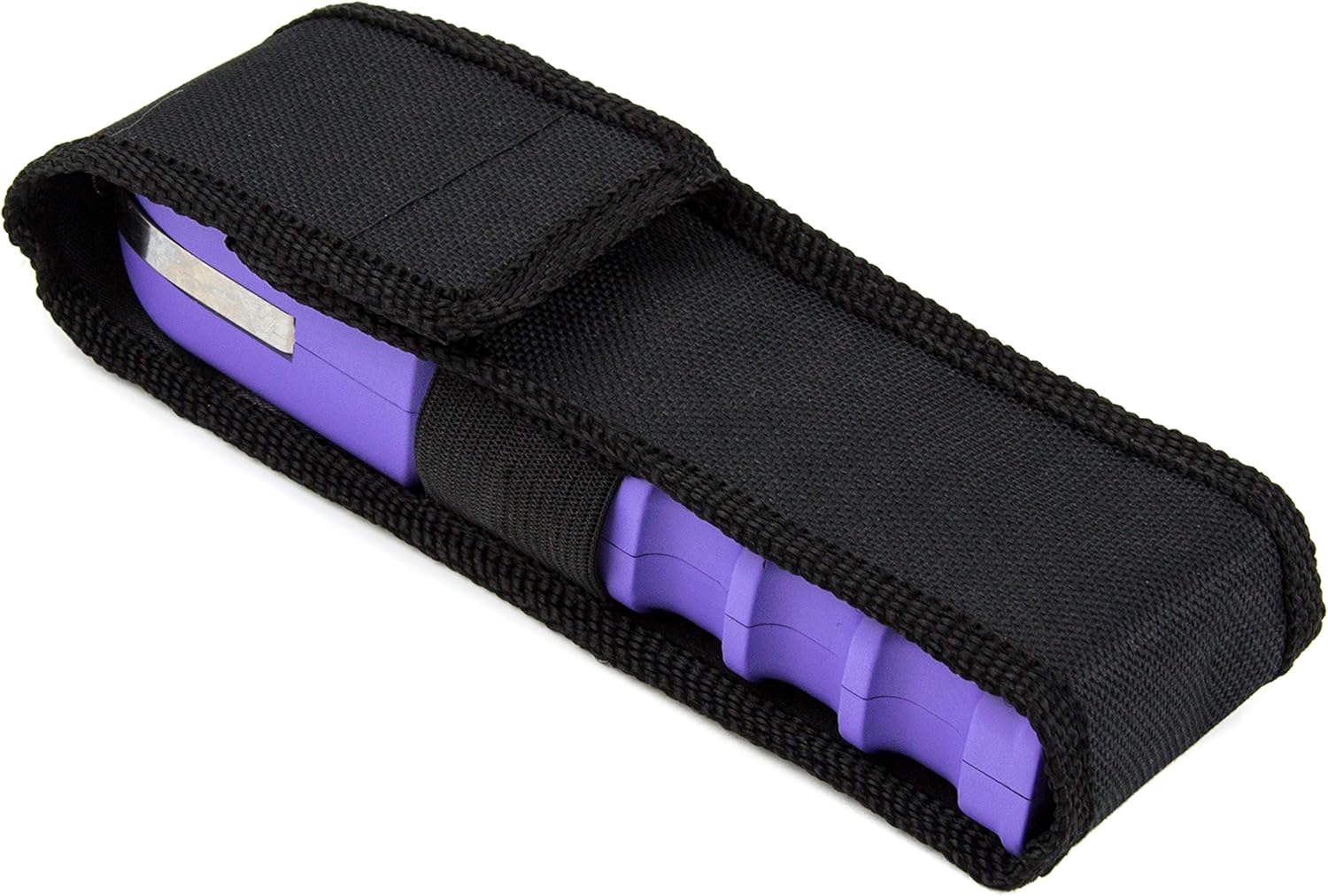 Police Stun Gun Burn Pepper Spray Combo Mujeres Hombres Autodefensa – 928 Morado