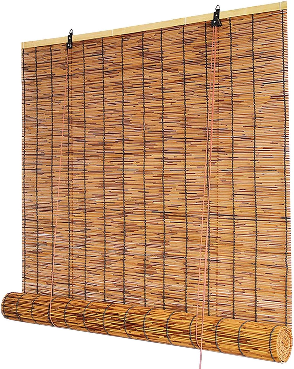 Persianas de bambú de bambú para exteriores, persianas enrollables de bambú retro, persianas enrollables de bambú, persianas enrollables de bambú,
