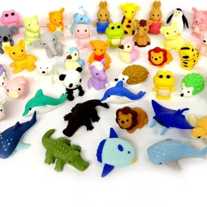 Iwako 30 borradores surtidos, colección de animales (30 artículos serán seleccionados al azar de la imagen mostrada) Iwako 30 borradores surtidos, colección de animales (30 artículos serán seleccionados al azar de la imagen mostrada)