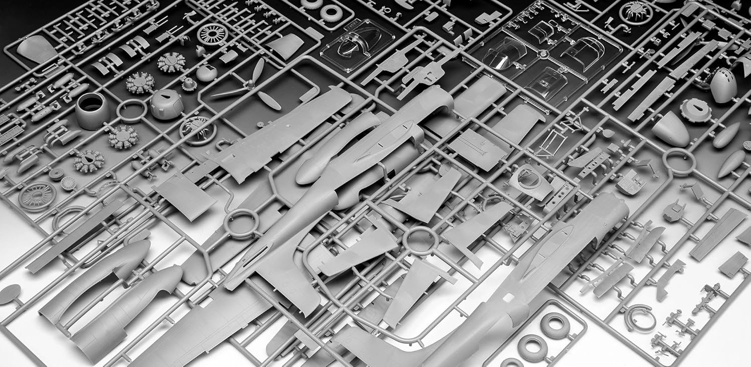 Revell 03823 B-26C Invader 148 Kit de modelo de plástico sin construirsin pintar a escala 148