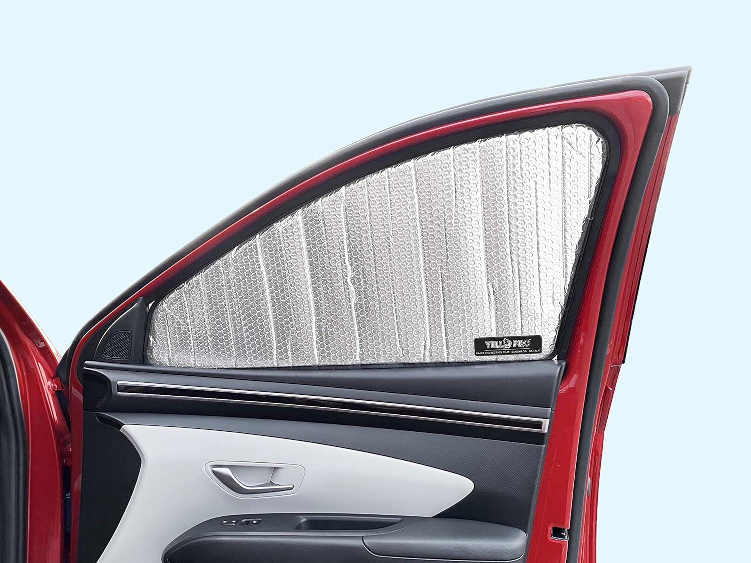YelloPro – Parasol para ventana lateral para asiento delantero (juego de 2) ajuste personalizado para Hyundai Tucson 2022 2023, híbrido, SUV,