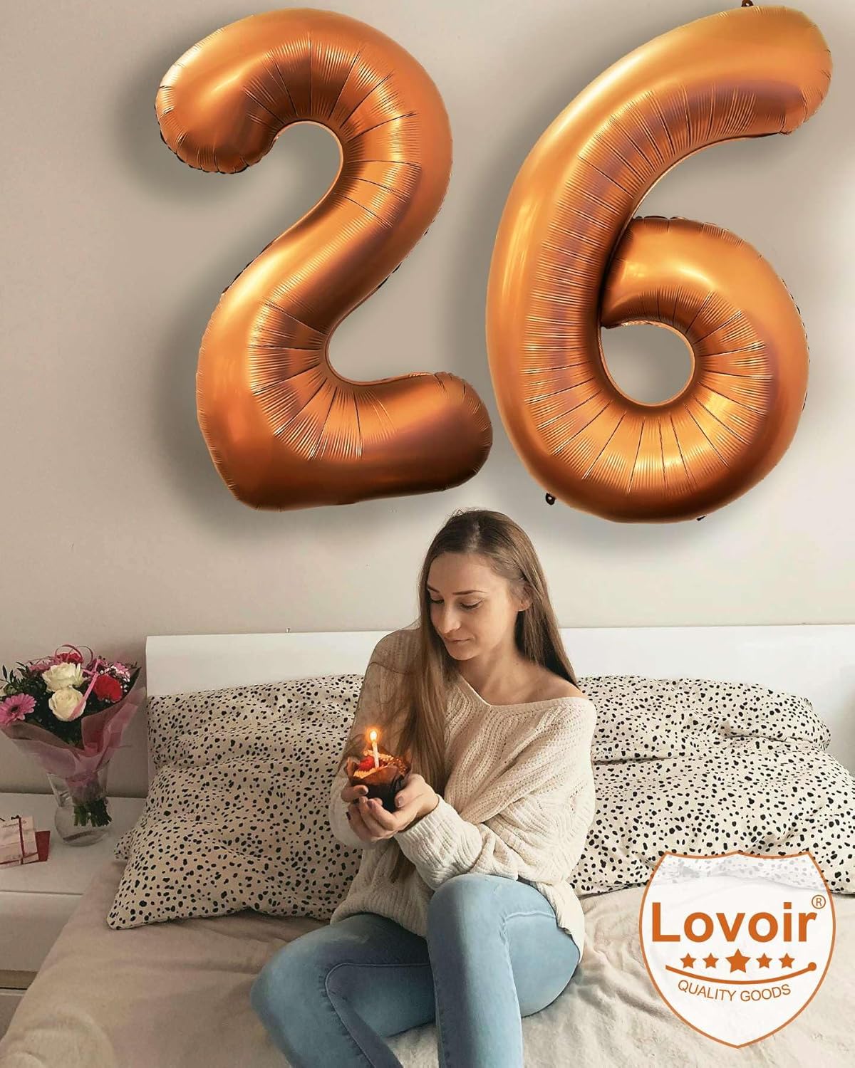 Globo naranja número 2 de 40 pulgadas, tamaño grande, de papel de aluminio de mylar de aluminio de Mylar de color amarillo azafrán para 2 tema