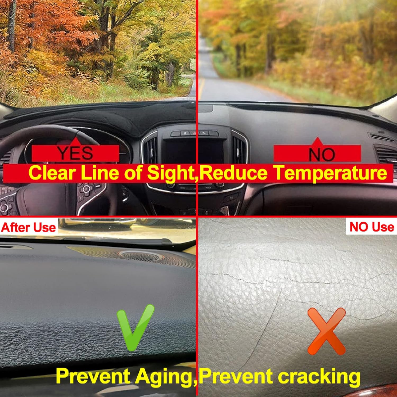 for SsangYong Korando 2014 2015, Car Dashboard Cover Dashmat Automobile Dash Mat Sun Shade Pad Carpet Dash Board Cover