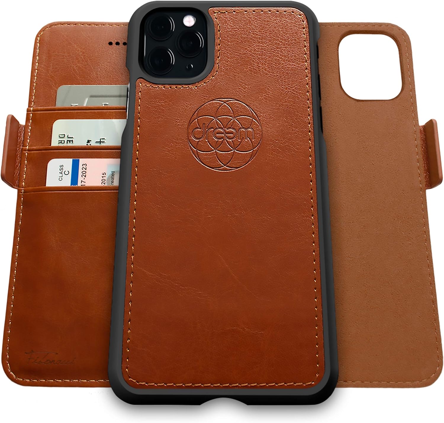 Dreem – Funda y cartera Fibonacci 2 en 1 para iPhone