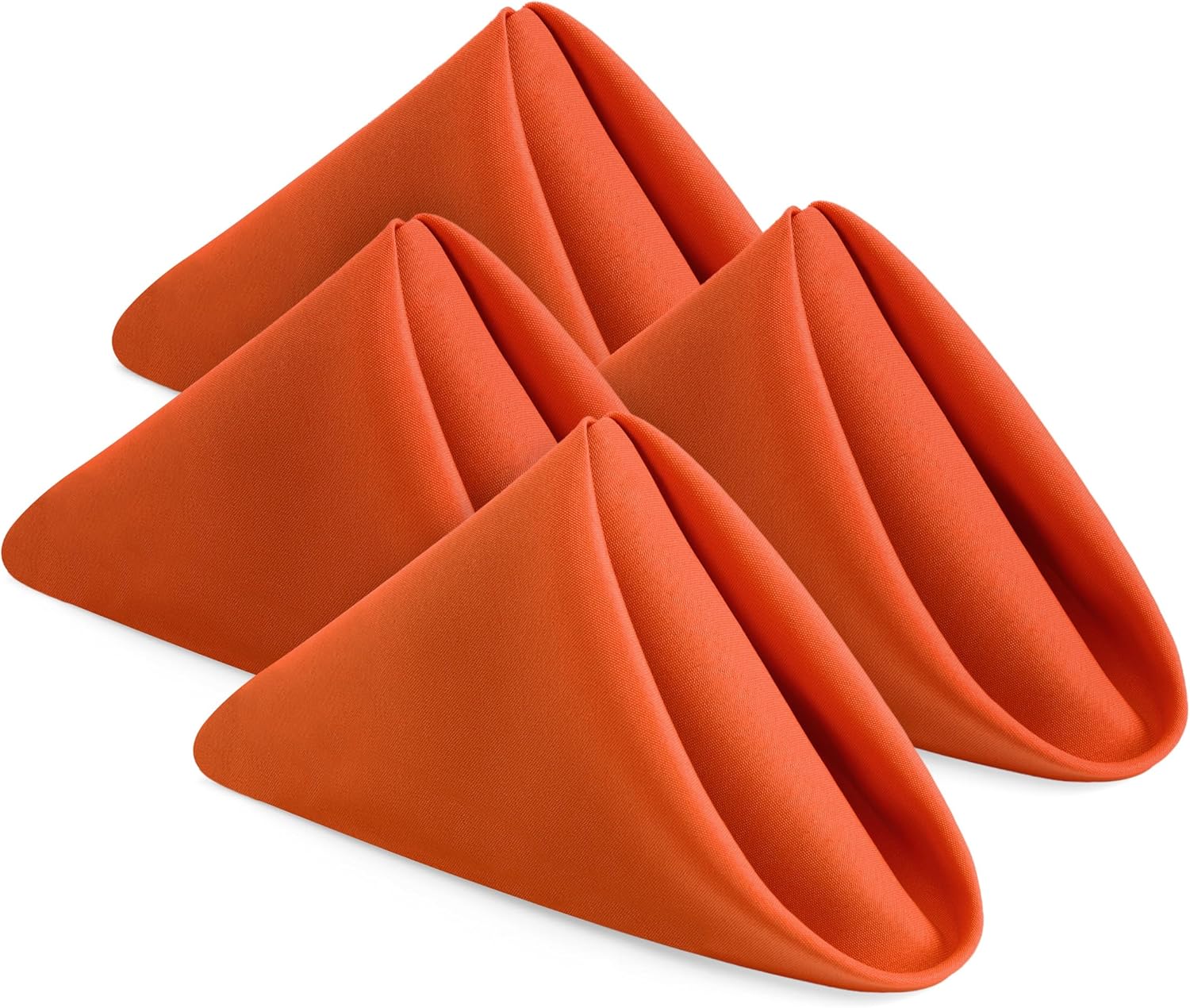 Utopia Home Paquete de 24 servilletas de tela de 18 x 18 pulgadas, servilletas de cena 100% poliéster con bordes dobladillos, servilletas lavables