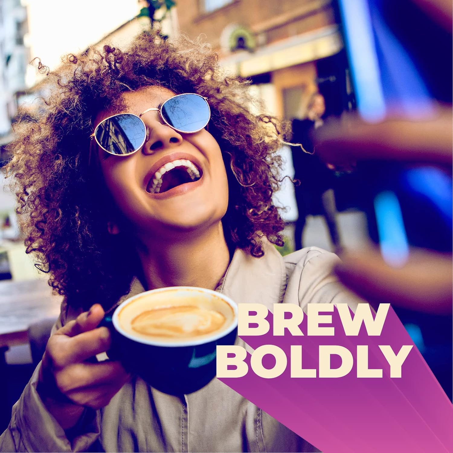 New England Coffee Bold Decision – Cápsulas individuales de tostado oscuro, caja de 10 unidades (paquete de 1)