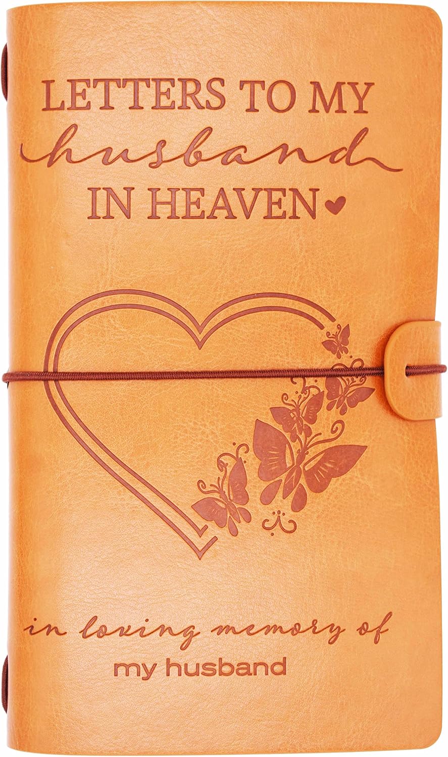 XPL Regalo de recuerdo conmemorativo para esposo, regalo de duelo – Diario de fotos de viaje recargable, con texto en inglés “Those We Love Don’t