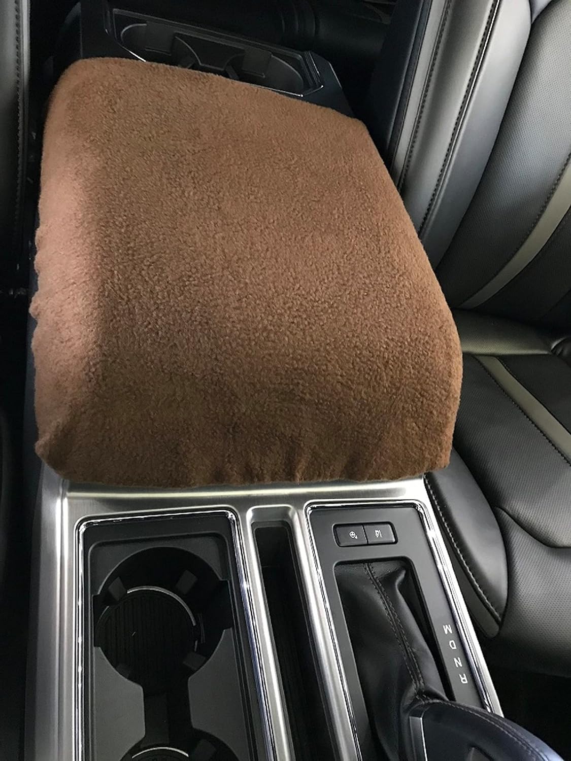 Funda para reposabrazos de consola central para camionetas Ford, F150, F250, F350 20112018 (tu consola debe coincidir con la que muestra la foto),