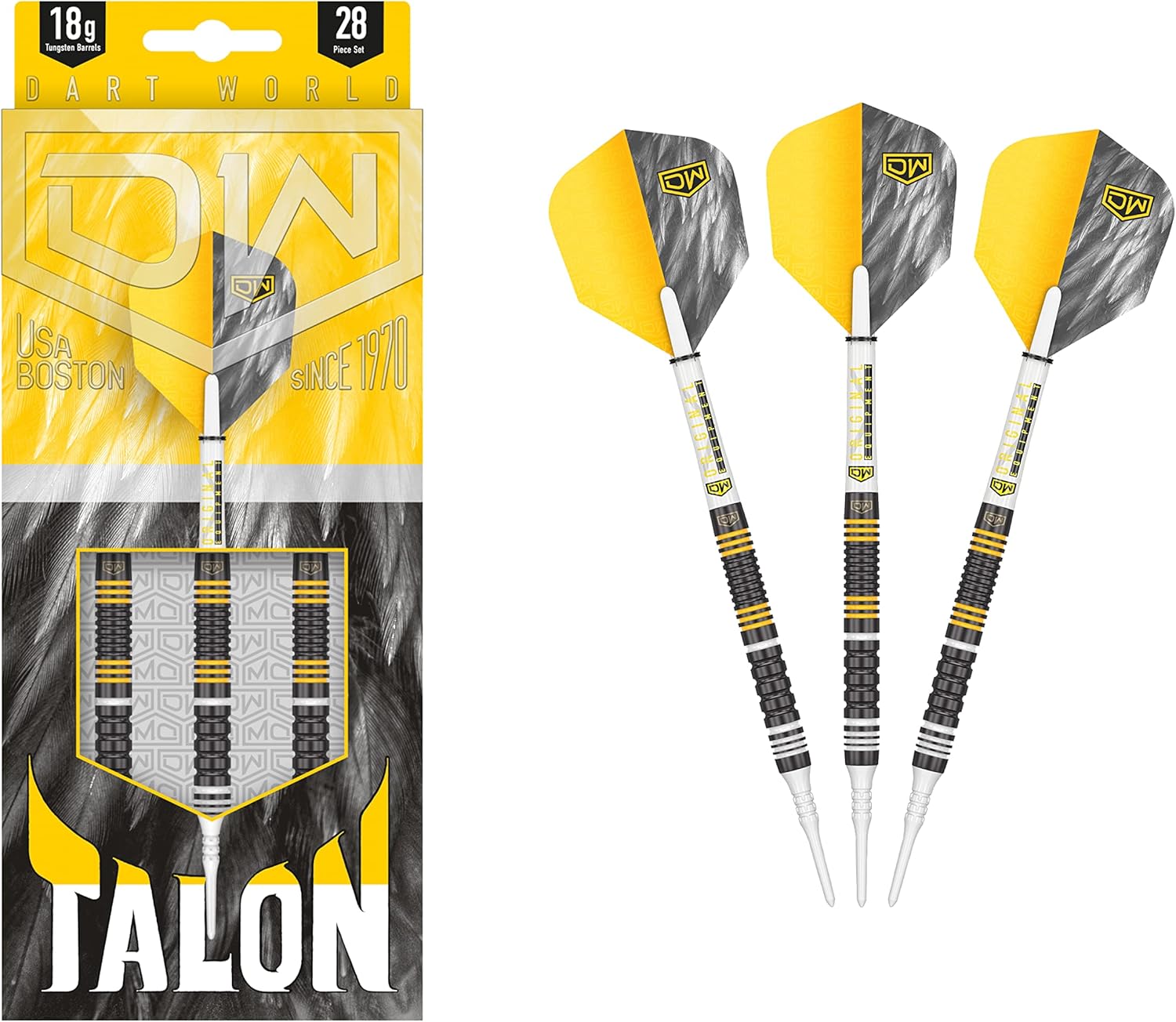 Talon 80% Soft 11 Tip Darts, Precision Balanced, Accurate, and Durable – Perfect for Professional and Recreational Players