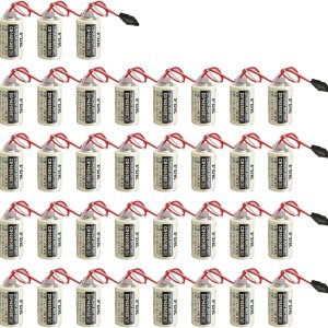 WELLVEUS – Batería de litio CR14250SE de 3 V para batería Sanyo CR14250SE para batería de litio FDK CR14250SE, batería 1747-ba, 1000mAh WELLVEUS – Batería de litio CR14250SE de 3 V para batería Sanyo CR14250SE para batería de litio FDK CR14250SE, batería 1747-ba, 1000mAh