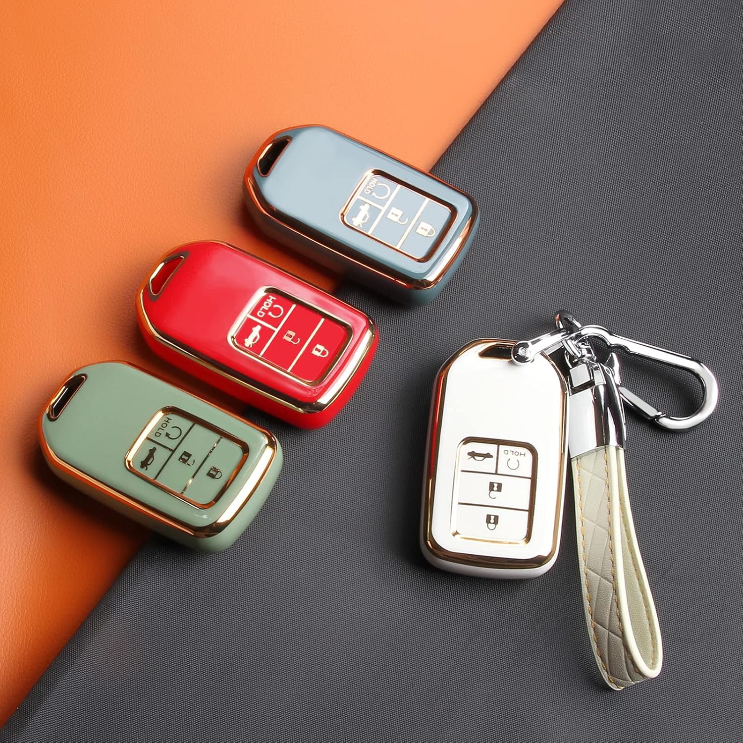 Funda para llavero Honda – Funda para llavero Honda Accord Civic CRV Pilot Odyssey