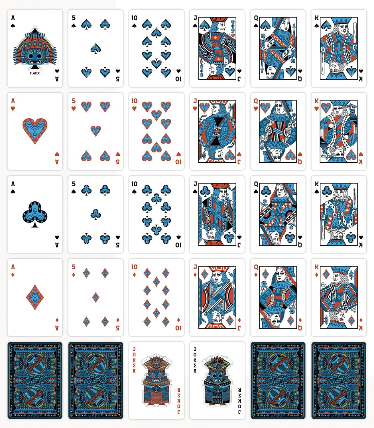 Bicicleta Tlaloc Juego de cartas (1000 Deck Club)