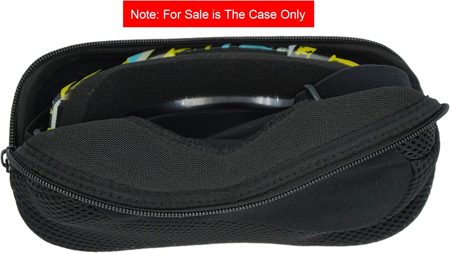Funda protectora rígida para gafas de esquí y snowboard
