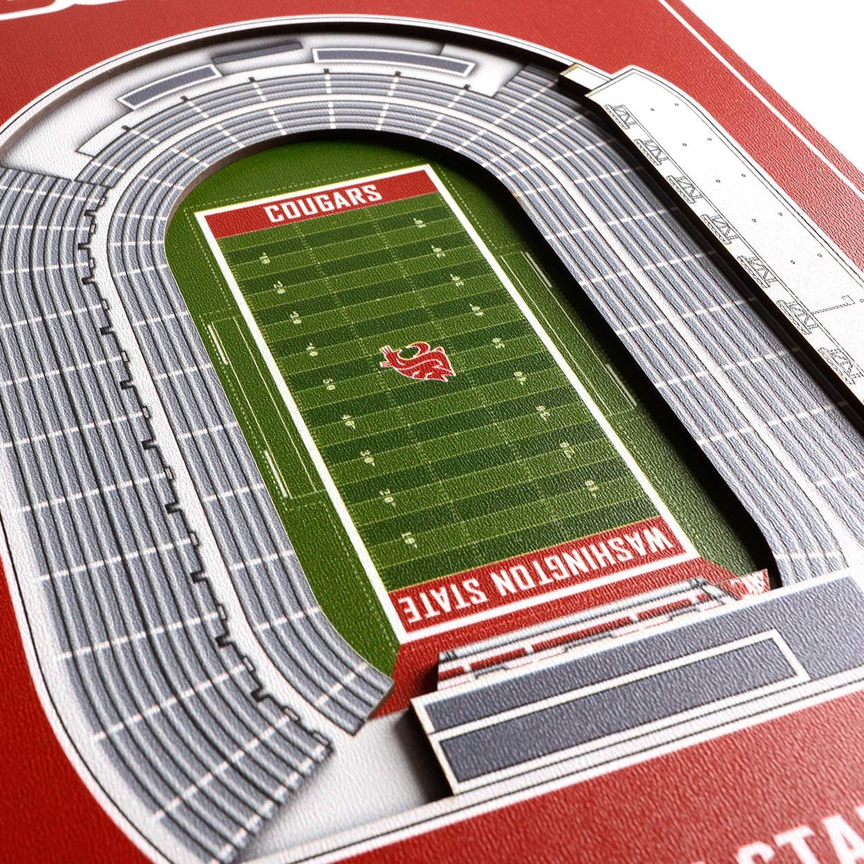 YouTheFan NCAA 3D StadiumView 8×32 Banner