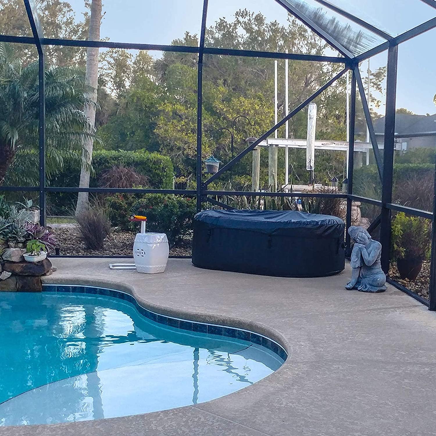 ALEKO – Jacuzzi portátil inflable