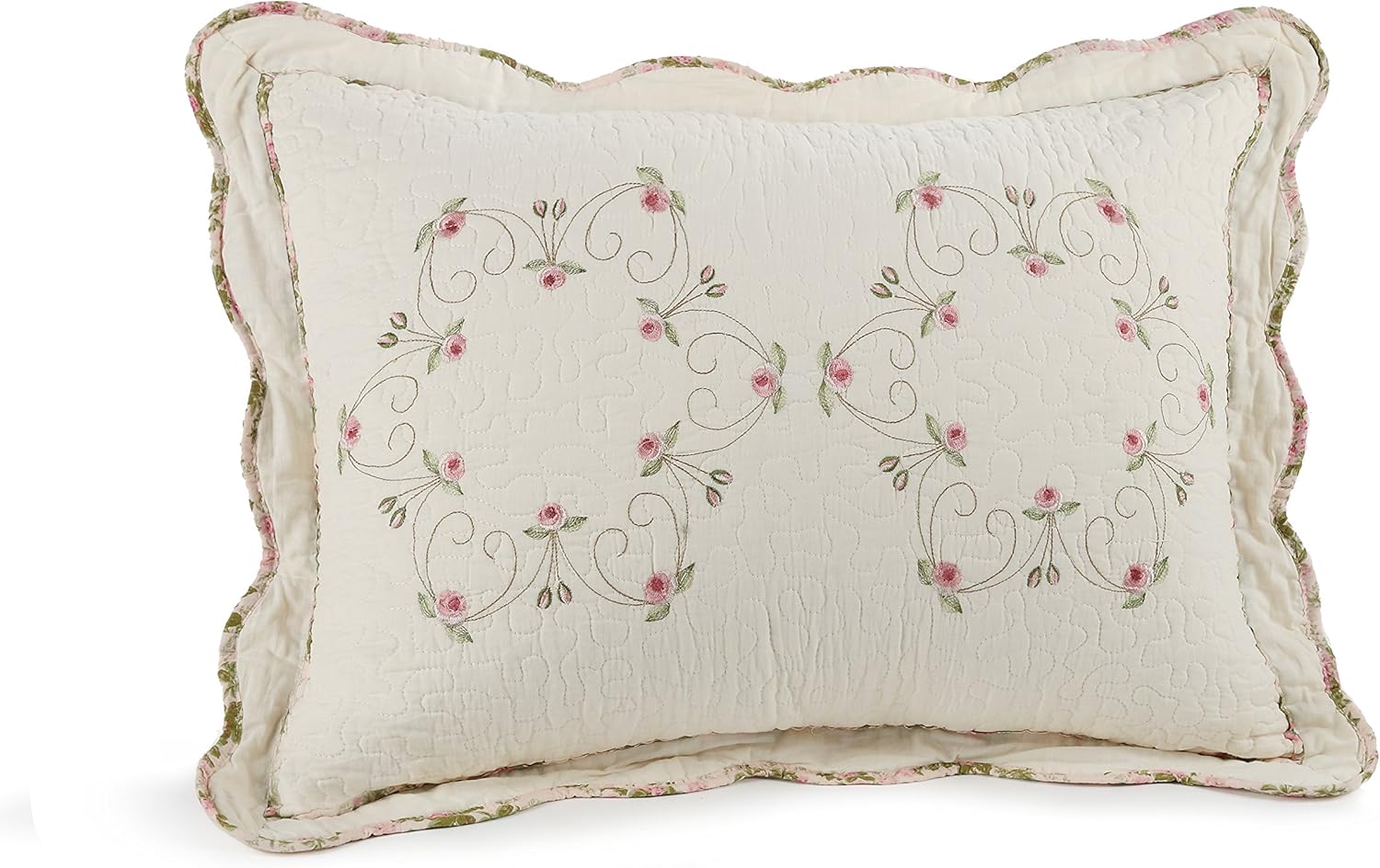Colcha Felisa de Modern Heirloom Collection, rellena de algodón