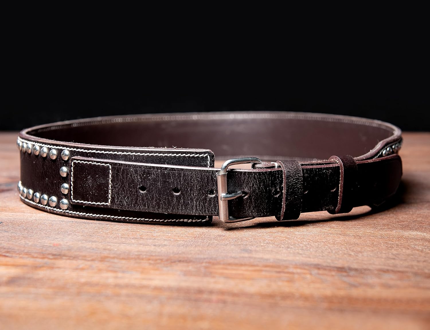 Hulara Cinturón de transporte oculto de cuero genuino cinturón cónico Ranger cinturón para pistola, cinturón táctico vaquero para hombre, cinturón
