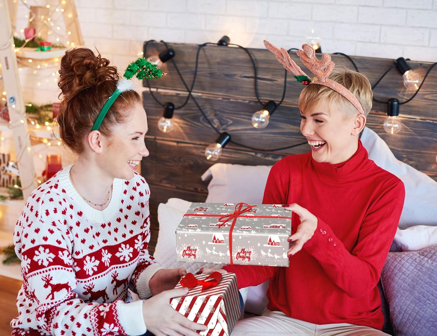 Cuitpan Papel de regalo de Navidad