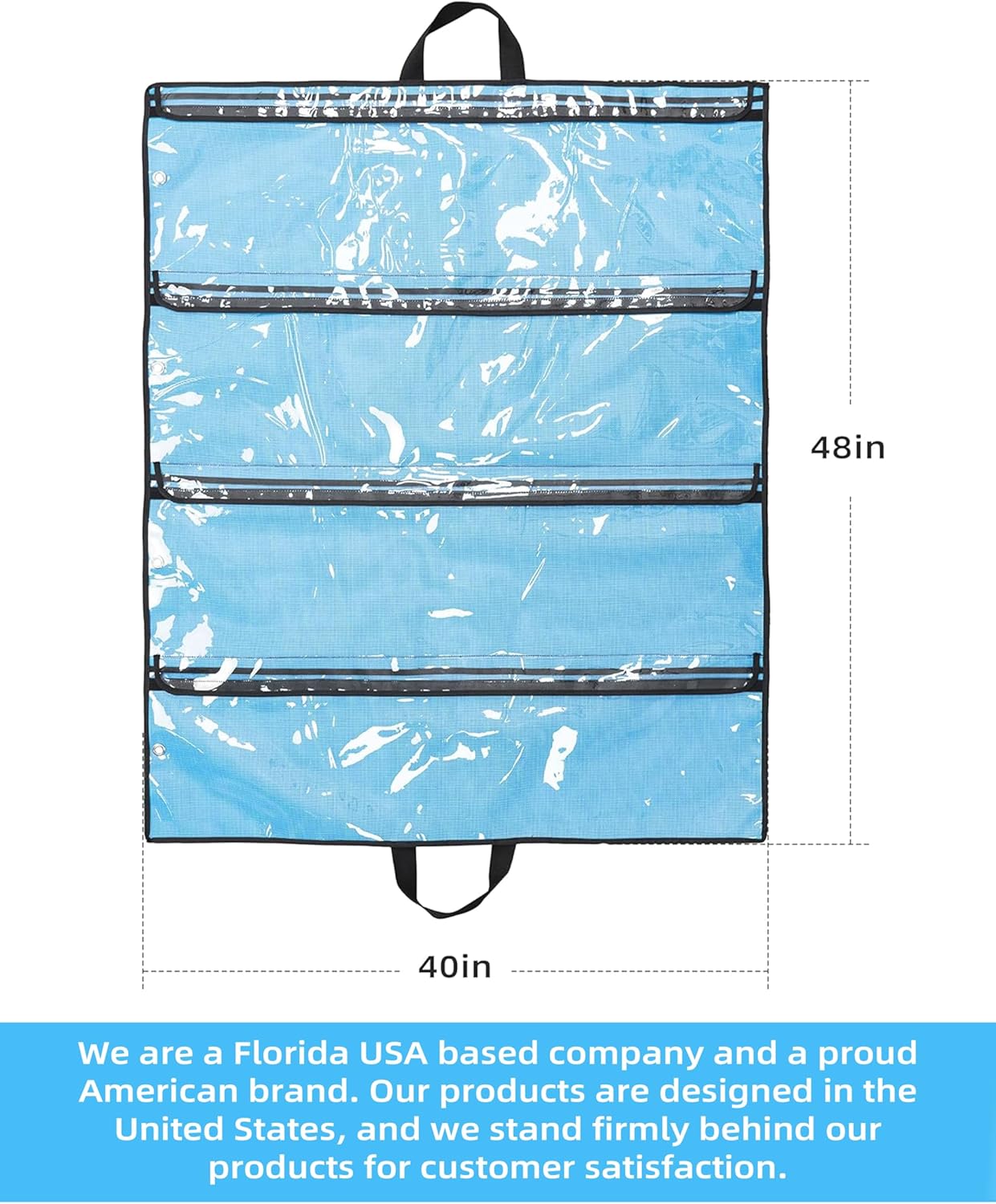 BLUEWING Bolsa de barra esparcidora de pesca premium de 36 pulgadas, 1 bolsa de aparejos de pesca, bolsa de dragado adecuada para agua salada y agua