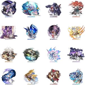 Honkai Star Rail Stand Figura Star Rail Acrílico Standee 7 de marzo Seele Bronya Kafka Silver Wolf Clara Honkai Star Rail Stand Figura Star Rail Acrílico Standee 7 de marzo Seele Bronya Kafka Silver Wolf Clara