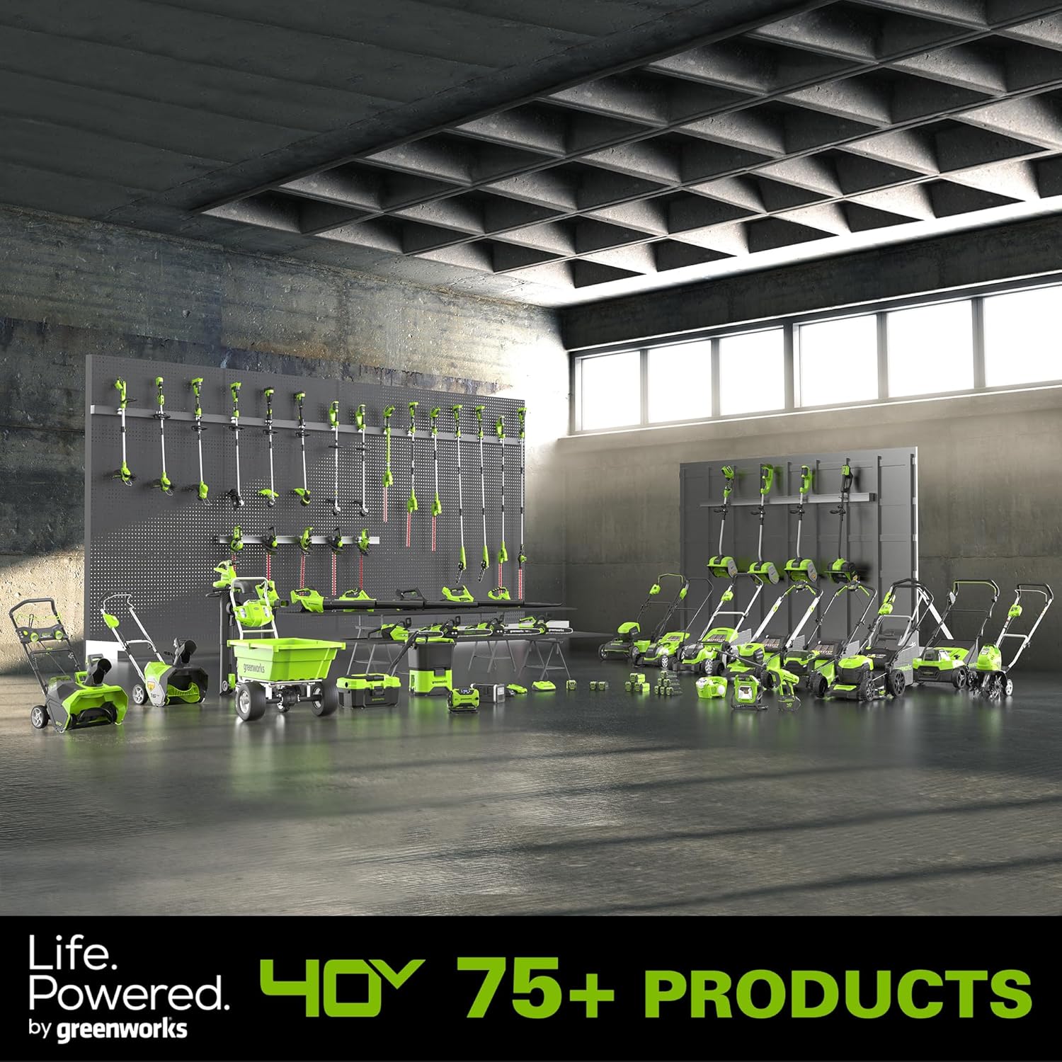 Greenworks Soplador de hojas axial inalámbrico sin escobillas de 40 V (160 MPH  700 CFM75+ herramientas), batería de 8.0 Ah y cargador incluidos
