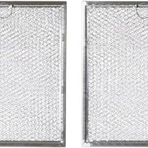 Nispira Filtro de repuesto para campana extractora de grasa para microondas compatible con GE General Electric Hotpoint WB6X486, 2 paquetes Nispira Filtro de repuesto para campana extractora de grasa para microondas compatible con GE General Electric Hotpoint WB6X486, 2 paquetes