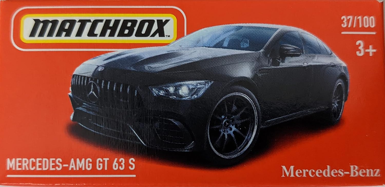 Matchbox Agarres de potencia Negro AMG GT63S 37100