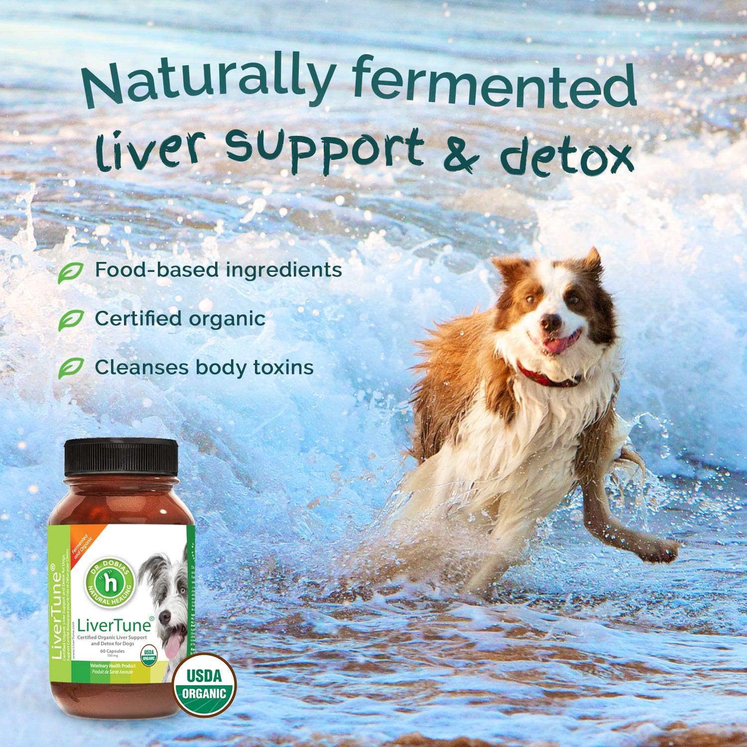 LiverTune soporte hepático orgánico fermentado naturalmente certificado