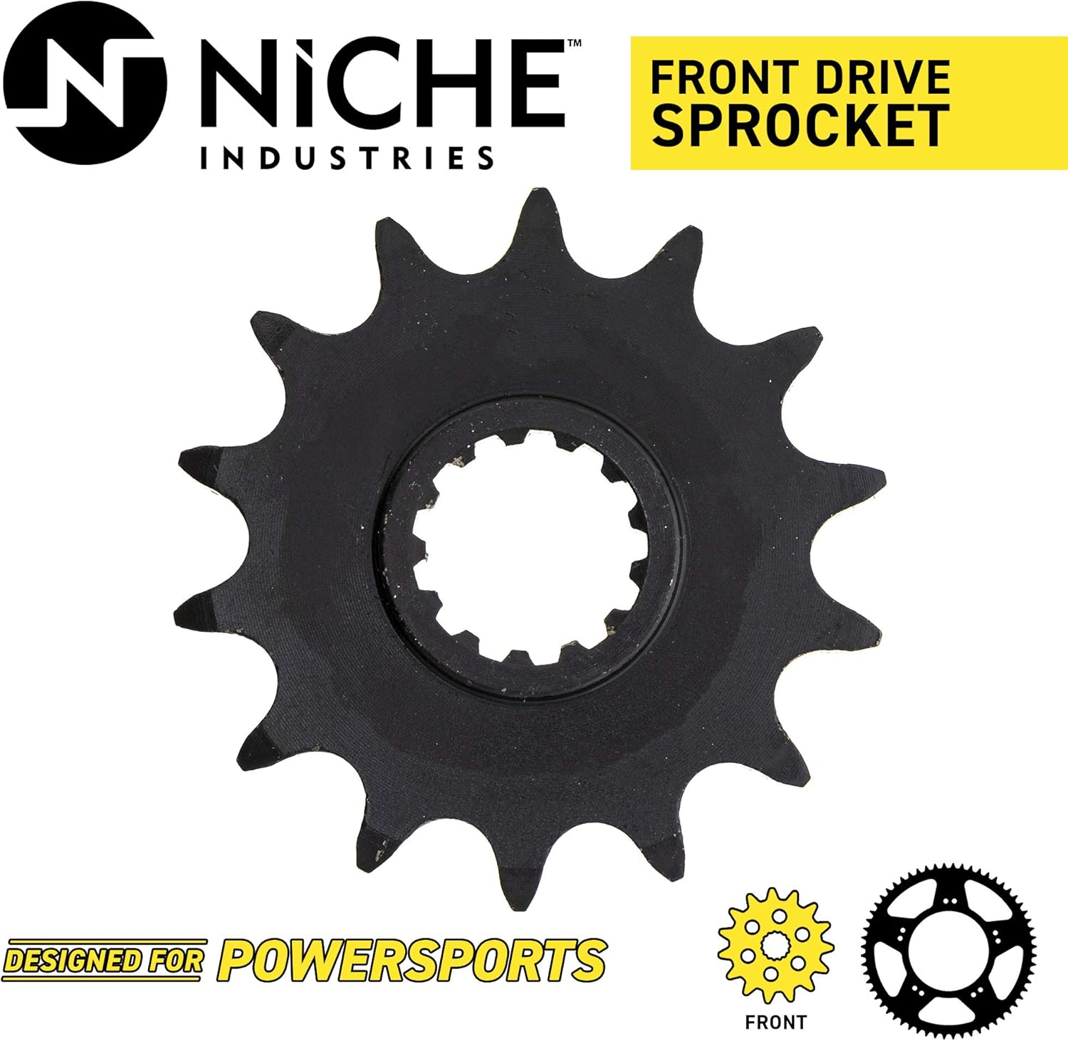 NICHE Kit de piñón de accionamiento trasero 41T delantero de paso 520 para Kawasaki Ninja 400 EX400 2018