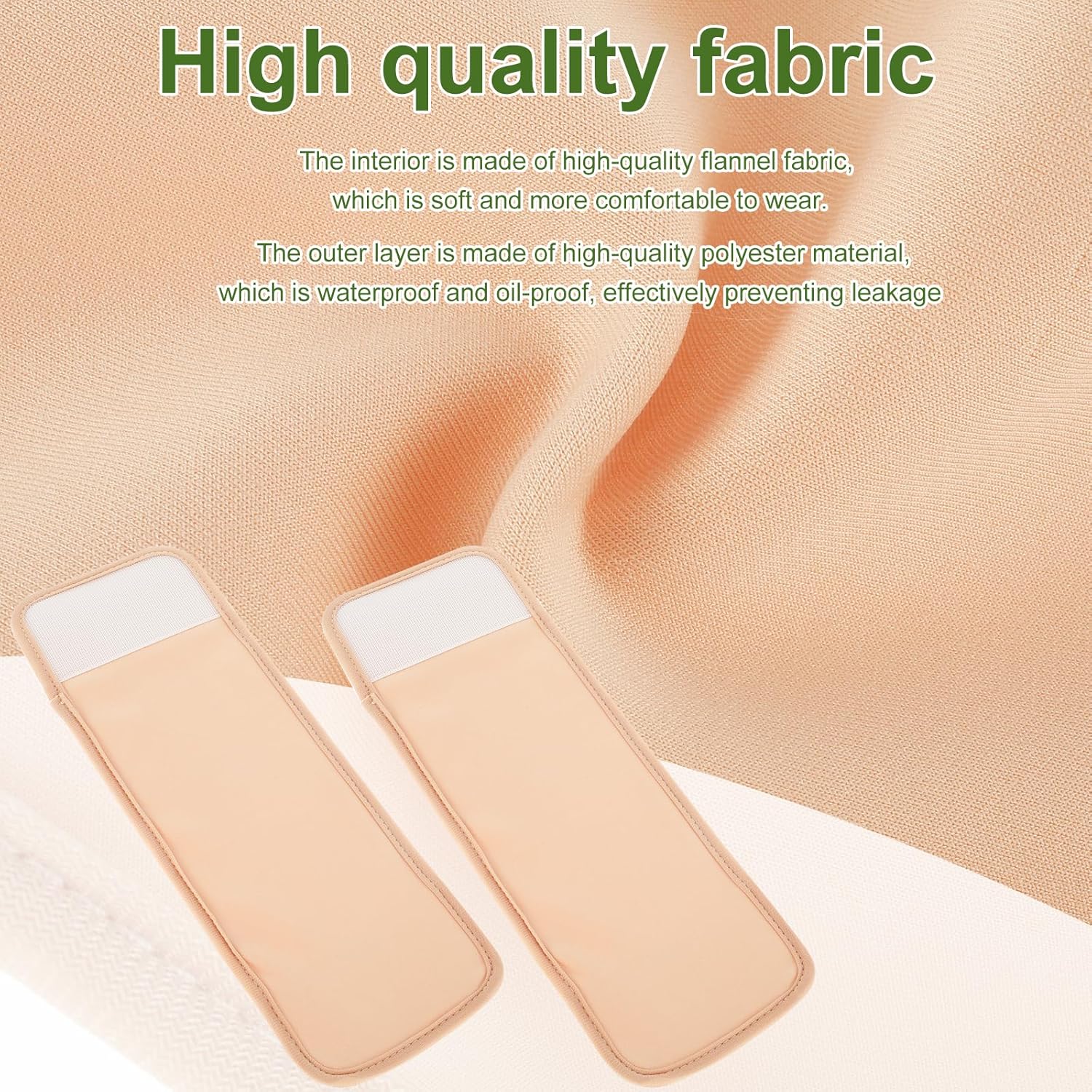 HOTBEST Paquete de 4 unidades de aceite de ricino para pies, tobillo, mano, pierna, brazo, rodillas y codos, envoltura de aceite de ricino