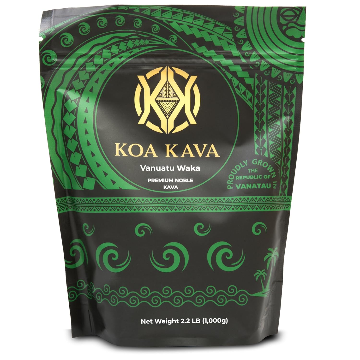 2.2 lbs de paquete de kava de Tonga y Vanuatu