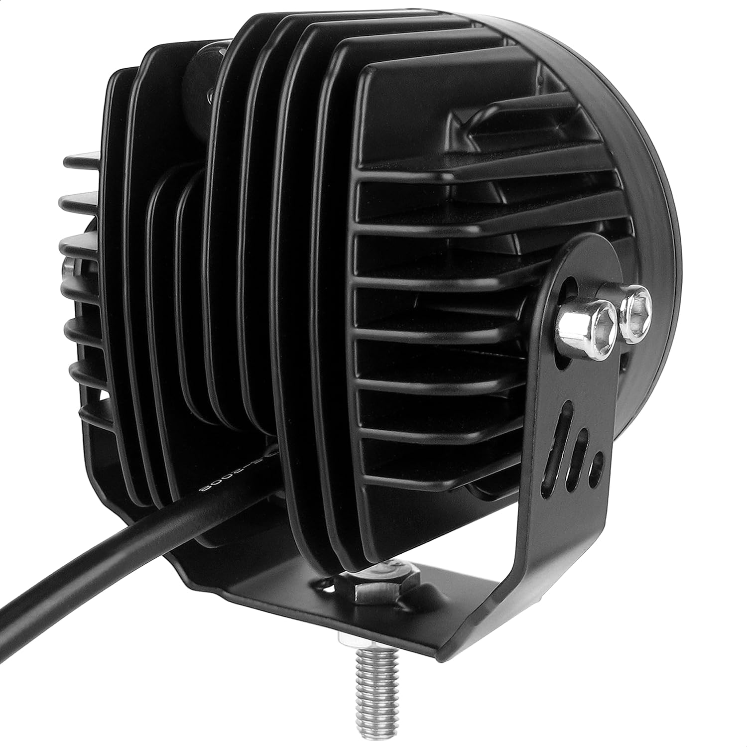 Luces antiniebla LED redondas de 3.5 pulgadas, 60 W, impermeables, auxiliares, haz de luz, luz de parachoques para 12 V, 24 V, automóvil, camioneta,