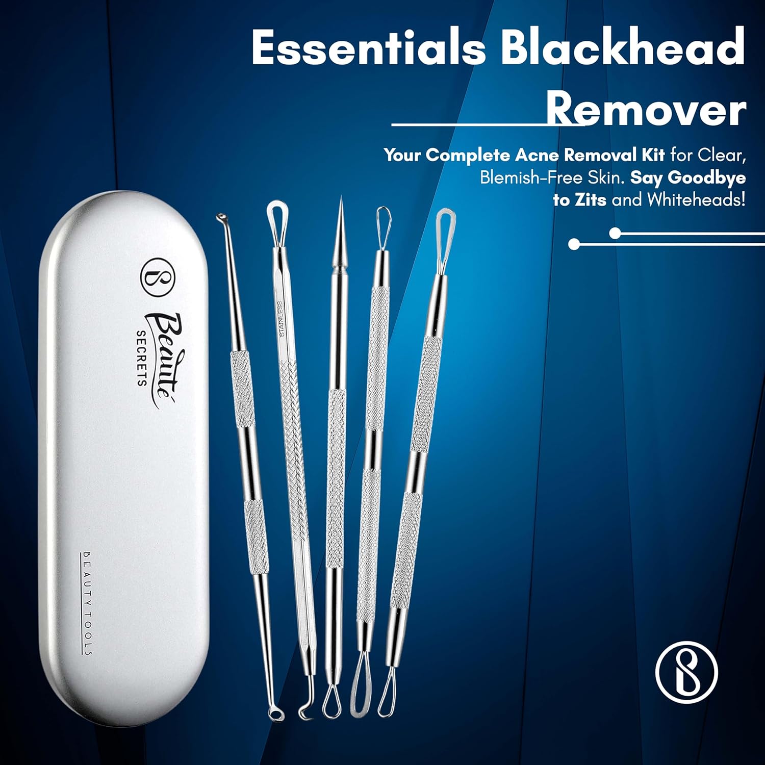 Herramienta extractora de espinillas y comedones, kit de eliminación de acné, tratamiento para imperfecciones, estallidos de puntos blancos,