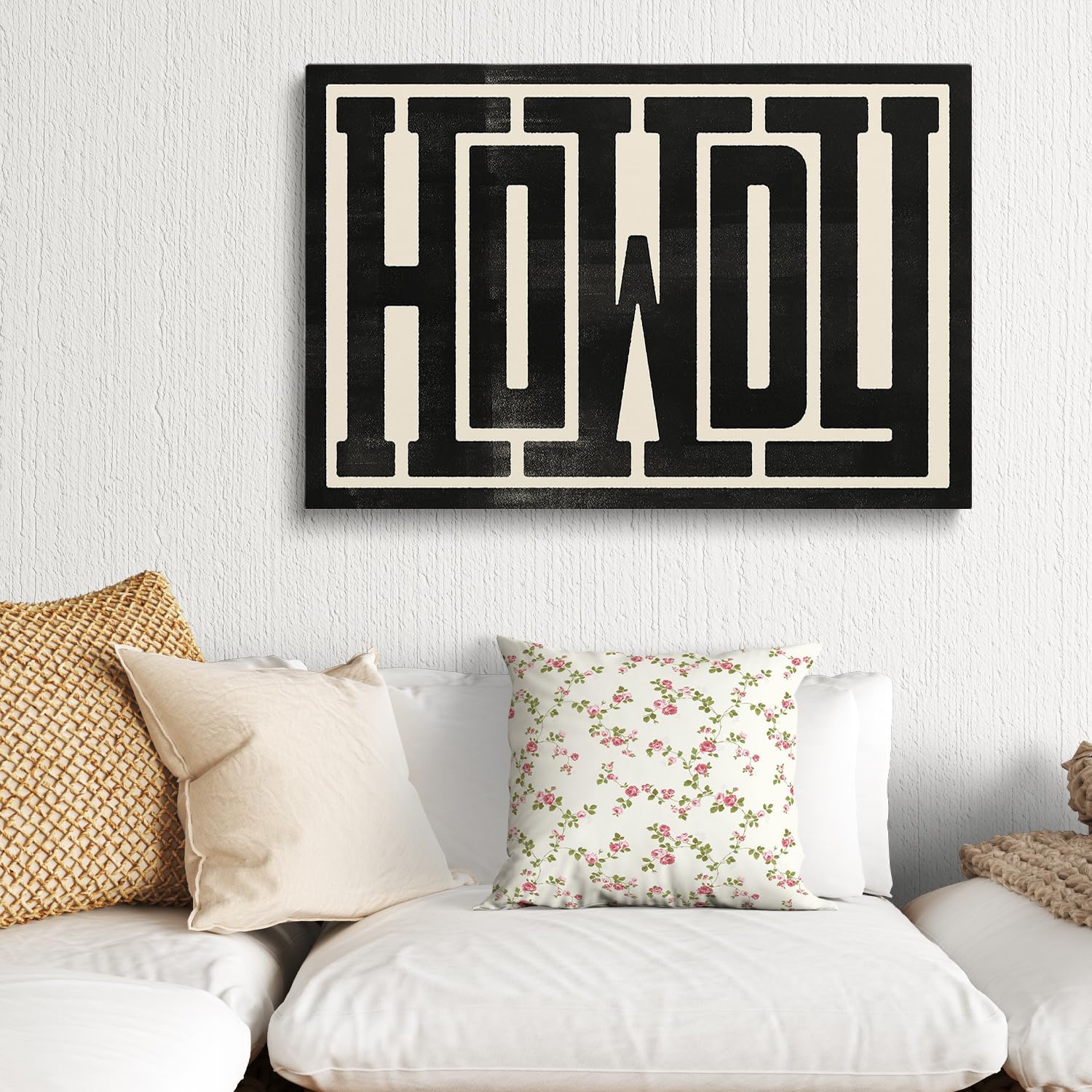 GUBIYU Preppy Pictures – Lienzo decorativo moderno para pared, decoración de habitación preparada, arte de pared, cuadros en blanco y negro, póster