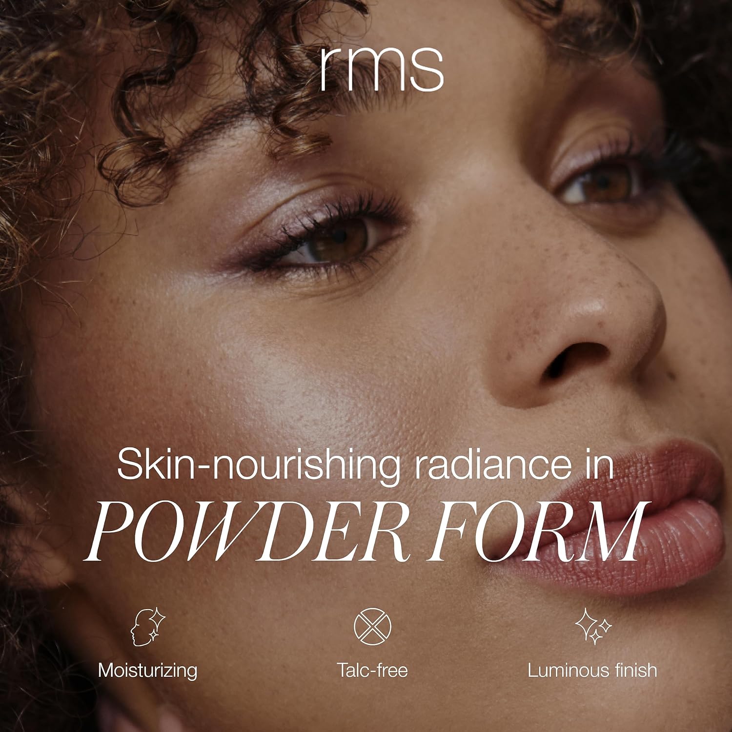 RMS Beauty Polvo luminizante polvo de maquillaje iluminador, resaltador facial y corporal en polvo prensado, luminizadores de maquillaje orgánico