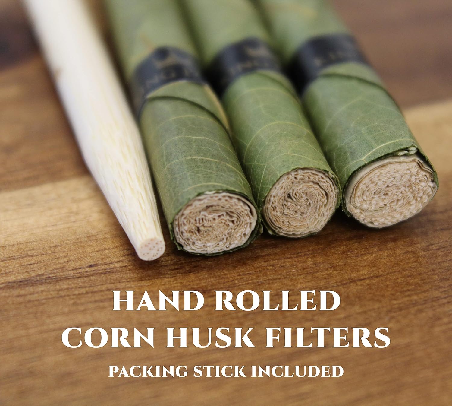 King Palm Conos de tamaño delgado  (2 paquetes, 4 rollos)  Pre rollos para apretar y reventar  Conos preenrollados con sabor orgánico  Pre rollos de