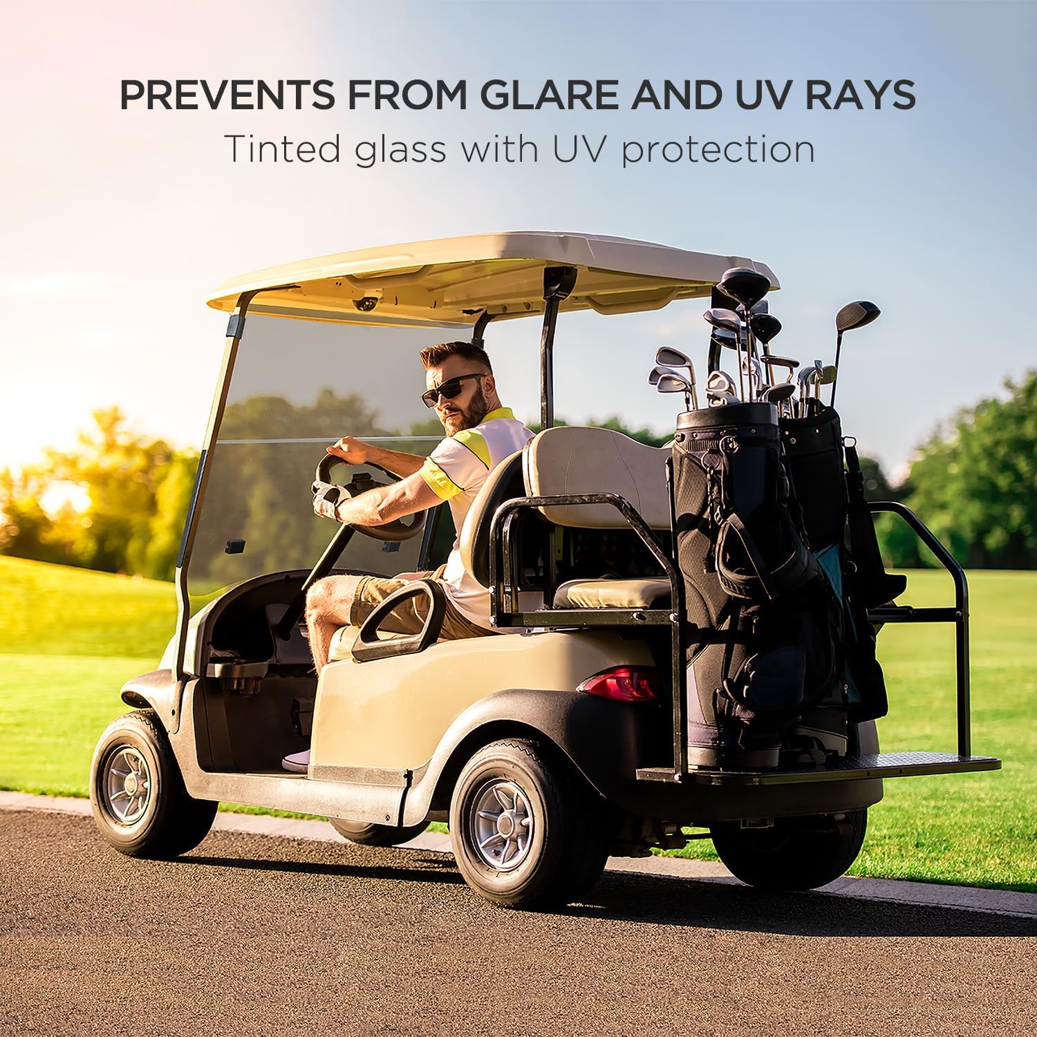 Club Car Precedent – Parabrisas 2004 y más para Club Cart Precedent Parabrisas Club Car Golf Cart Parabrisas Club Car Parabrisas Club Reemplazo de