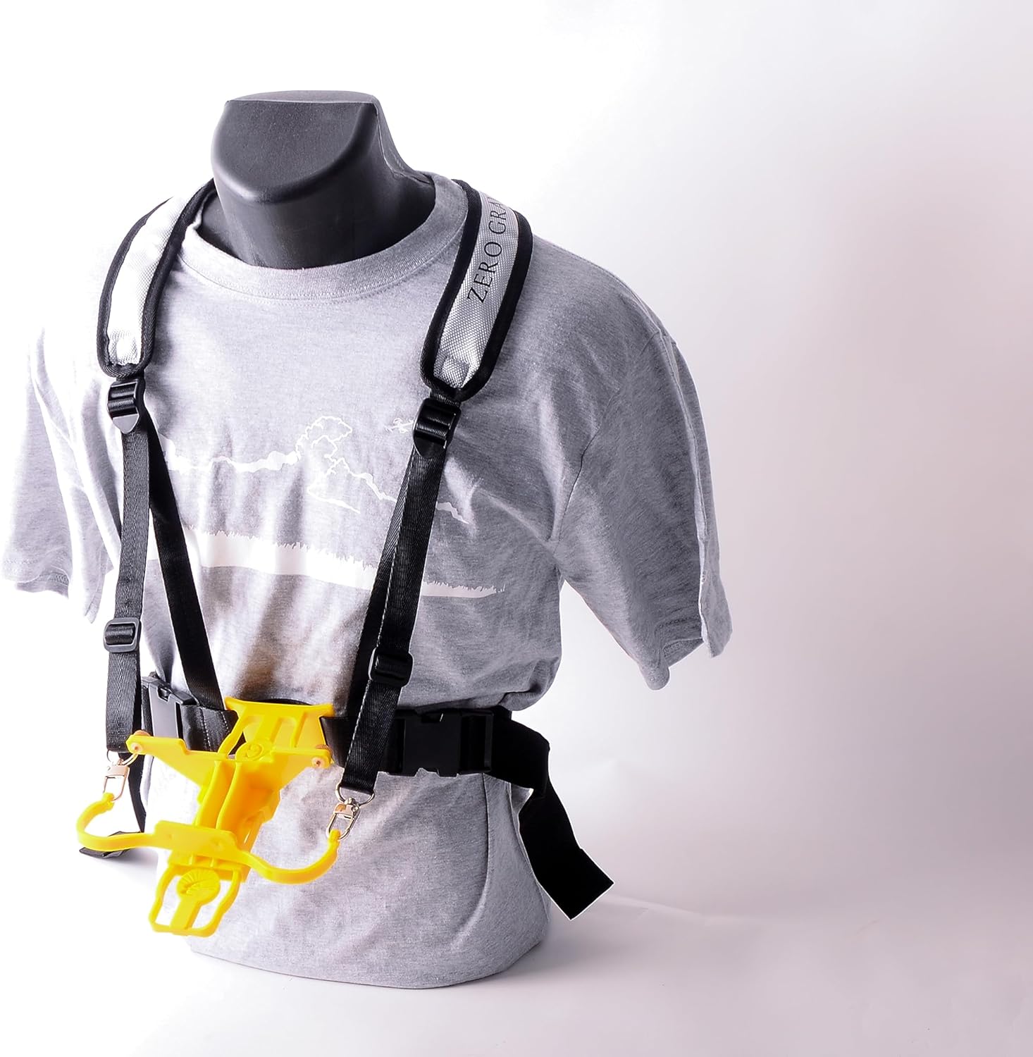 Aerial Arnés de hombro RC manos libres de gravedad cerosoporte de cuerpo con cordón para controlador DJI RC (Mini 3 Pro), innovador soporte de