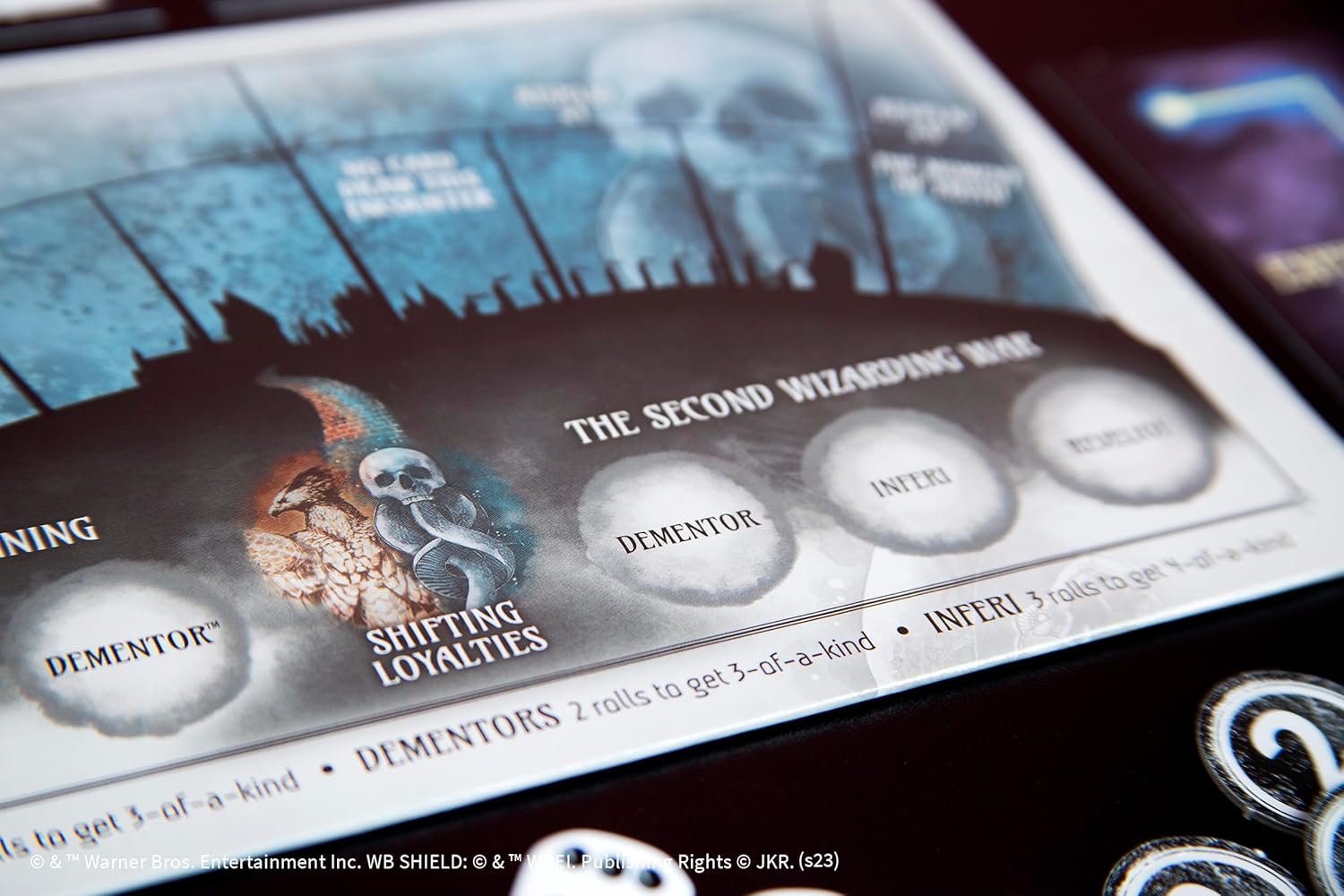 Harry Potter Juego de mesa Desenmascarar a los mortífagos  Atractivo juego de deducción social ambientado en el mundo mágico de Harry Potter  Juego