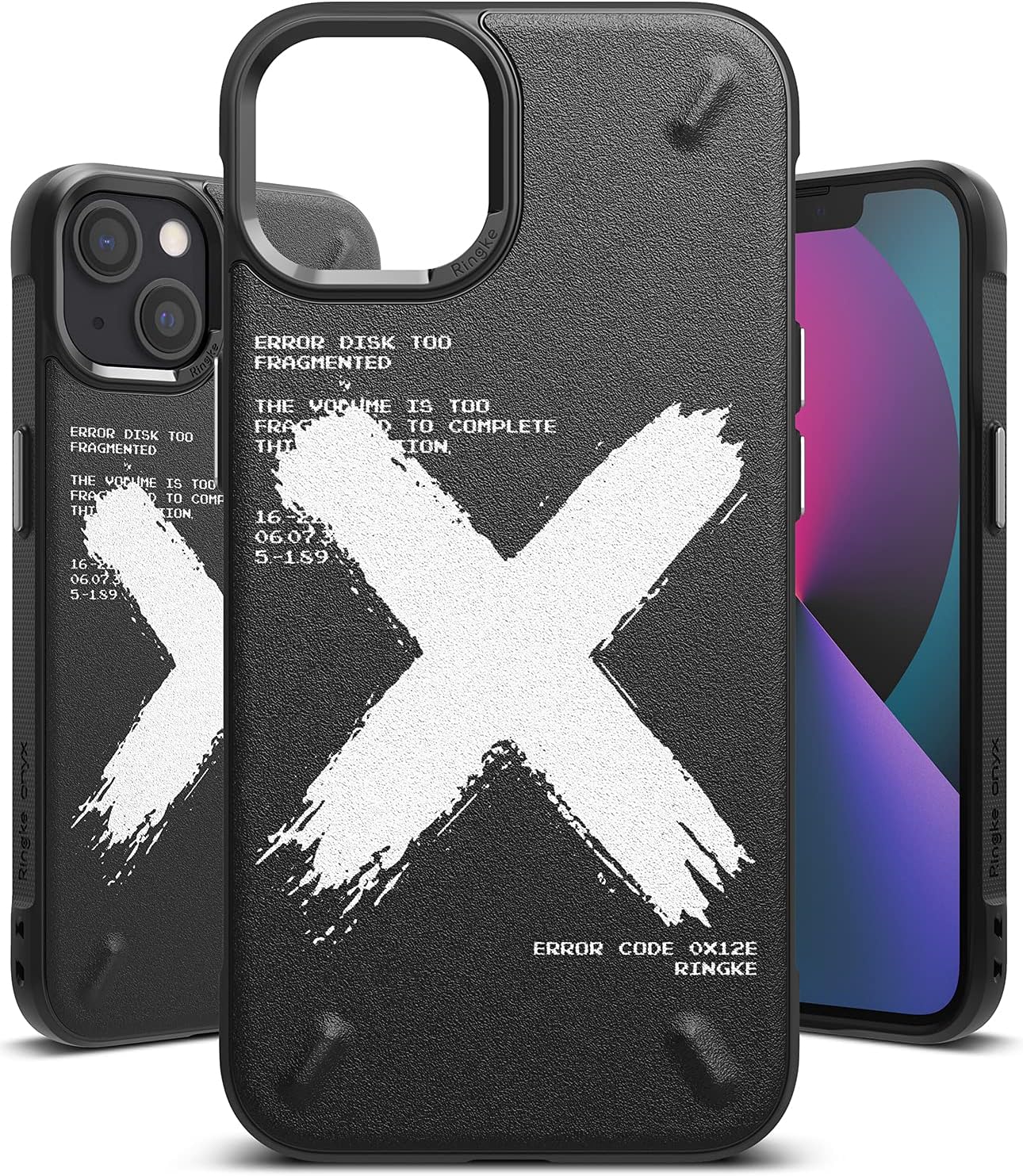 Ringke Onyx – Funda compatible con iPhone 13 Mini, diseño de impresión de seda, resistente, a prueba de golpes, TPU antideslizante, funda para