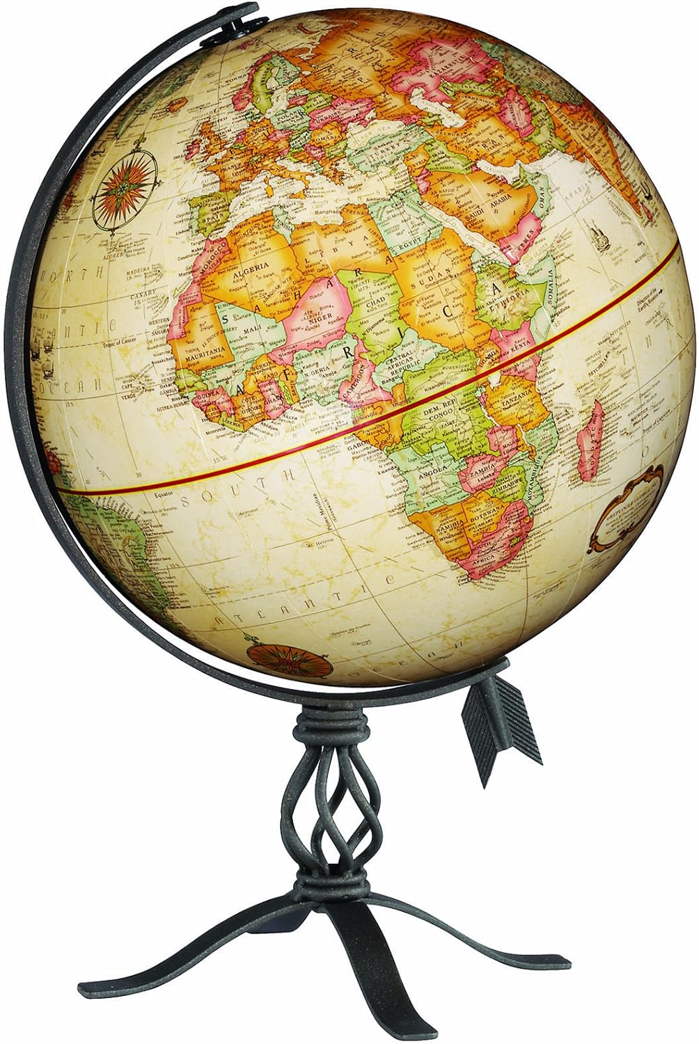 Replogle Globes Machines Globe Globes Máquinas Globe, BlanquecinoBlanco, Pequeño
