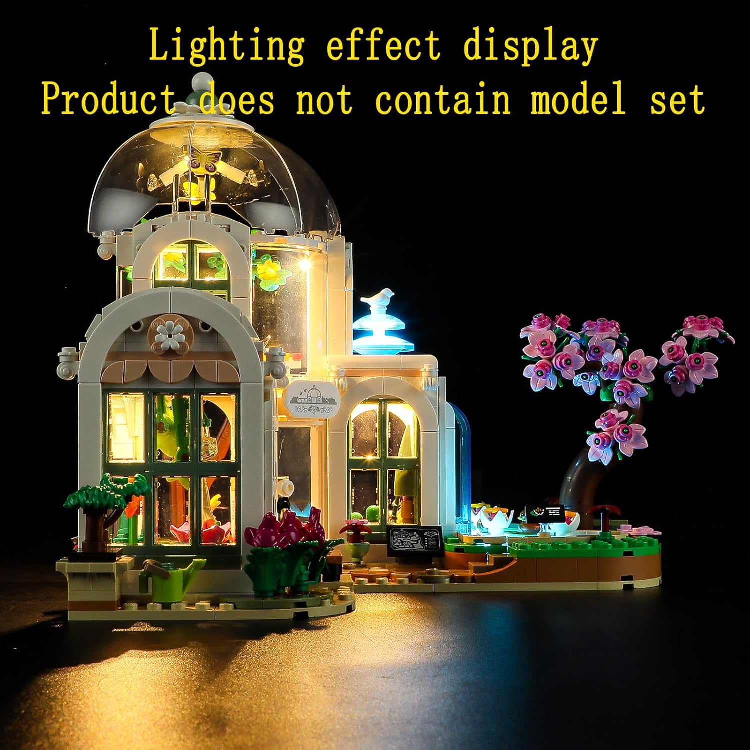 GEAMENT Kit de luz LED compatible con Lego Botanical Garden – para amigos 41757 juego de modelos (juego de modelos no incluido)