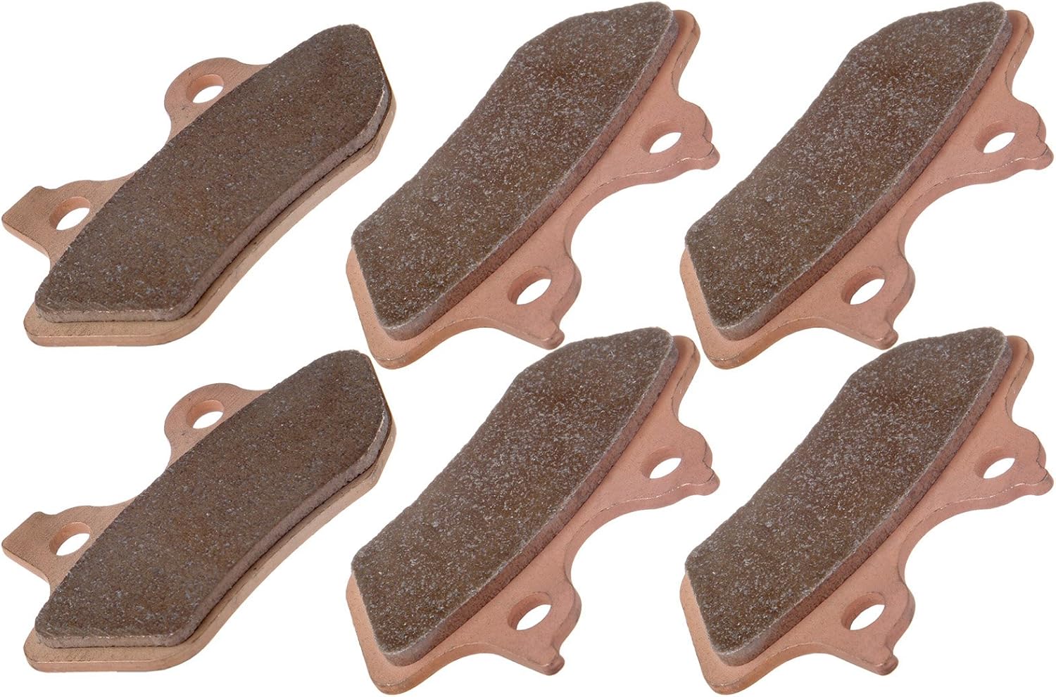 SCITOO Pastillas de freno sinterizadas aptas para varilla 08-12Road 06-11 Night 06-12 Street 09-12 Tri 05-12 V