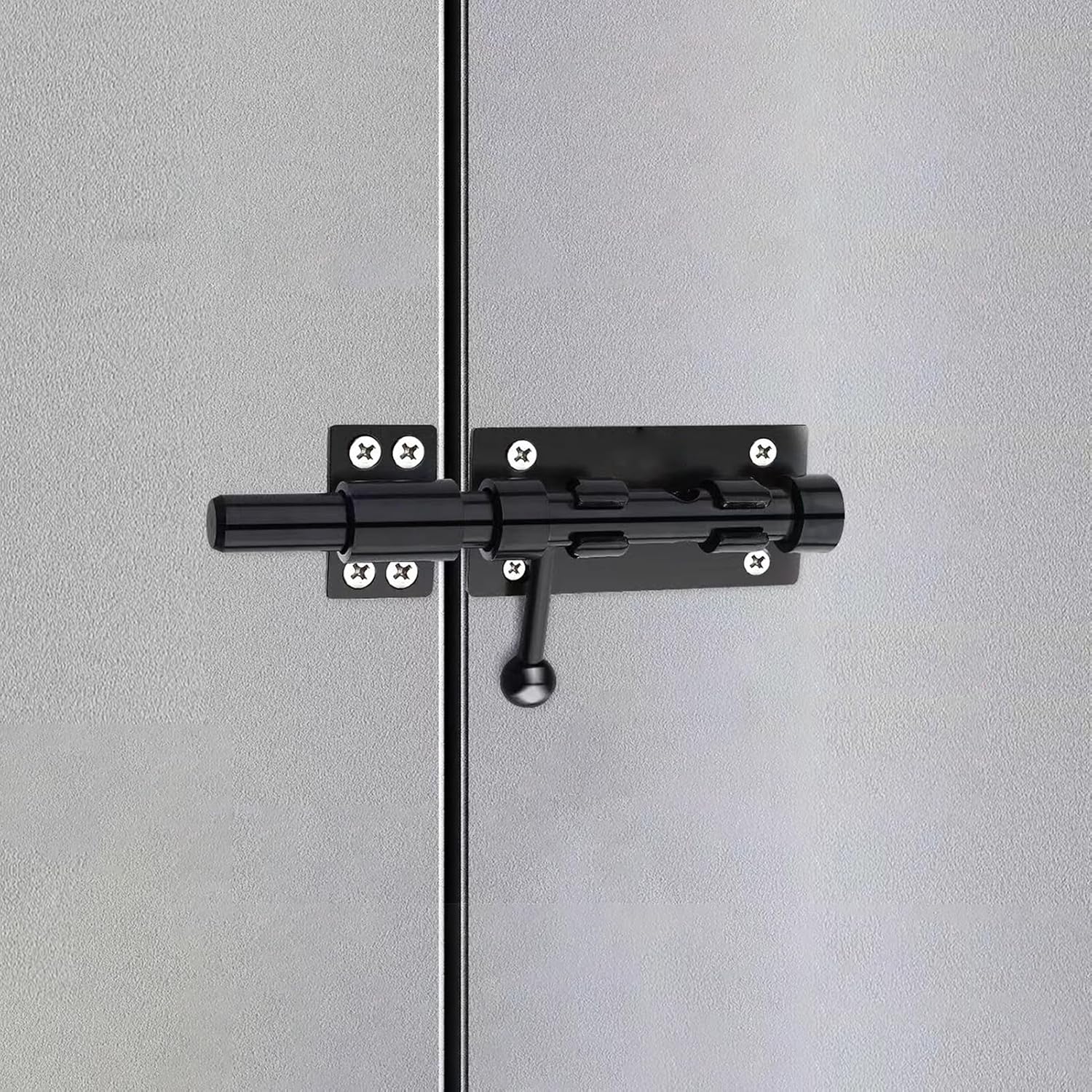 Pestillo de perno de barril, 6.3 pulgadas de alta resistencia, cerradura deslizante de acero inoxidable 304 sólido para puerta interior, pestillo de